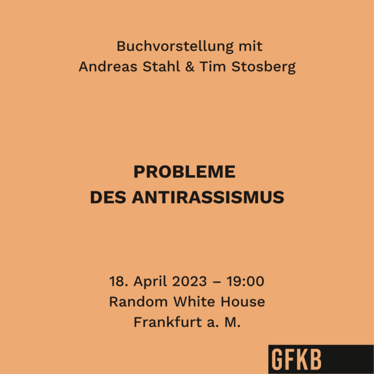 Probleme des Antirassismus (Frankfurt a. M.)