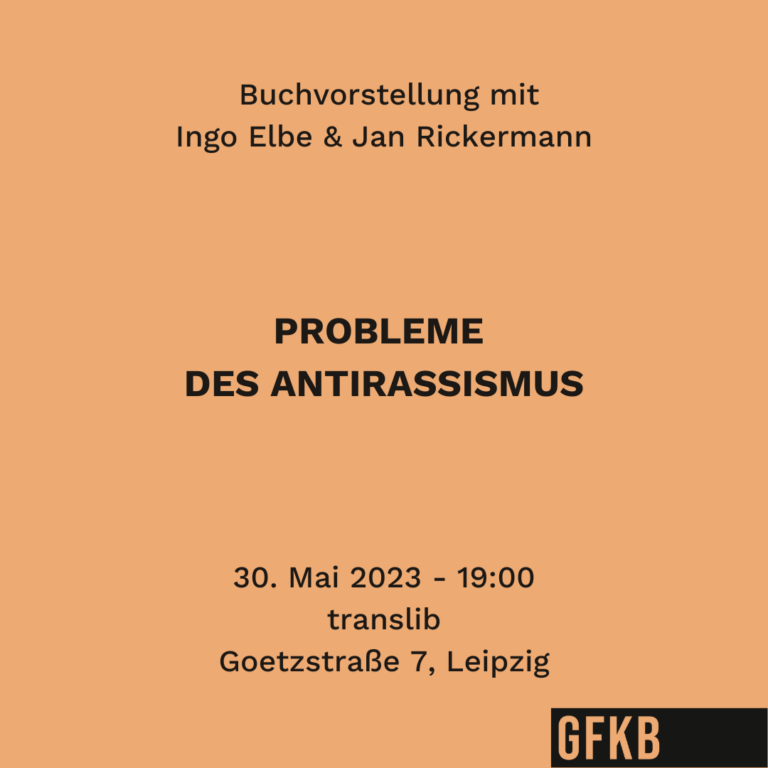 Probleme des Antirassismus (Leipzig)